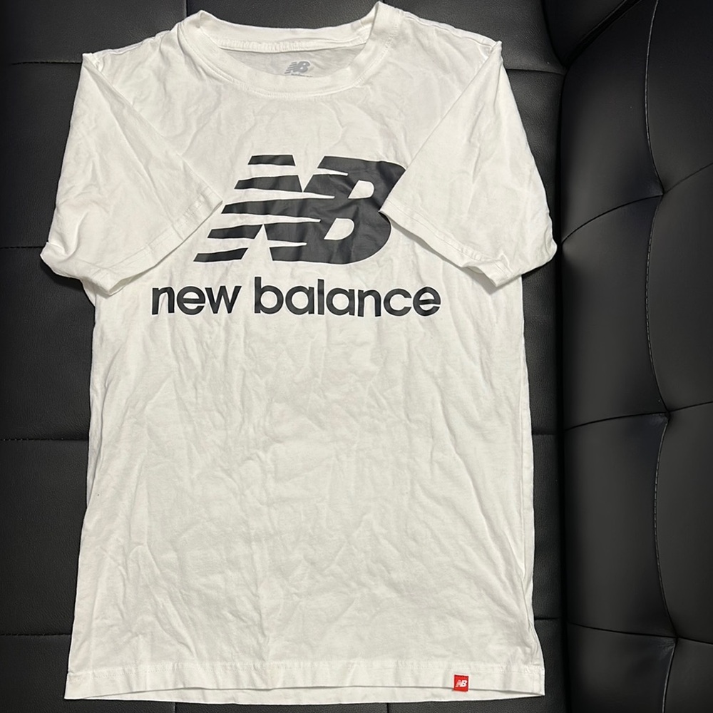 New Balance White Men's T-Shirt